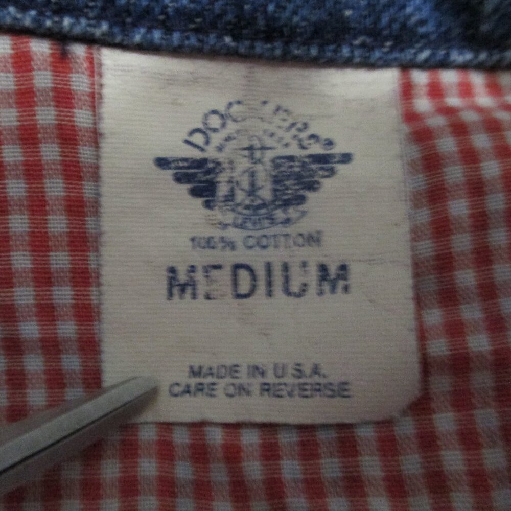 Dockers by Levi's Vintage Barn Chore Utility Denim Jacket for Women size M - Picture 3 of 12